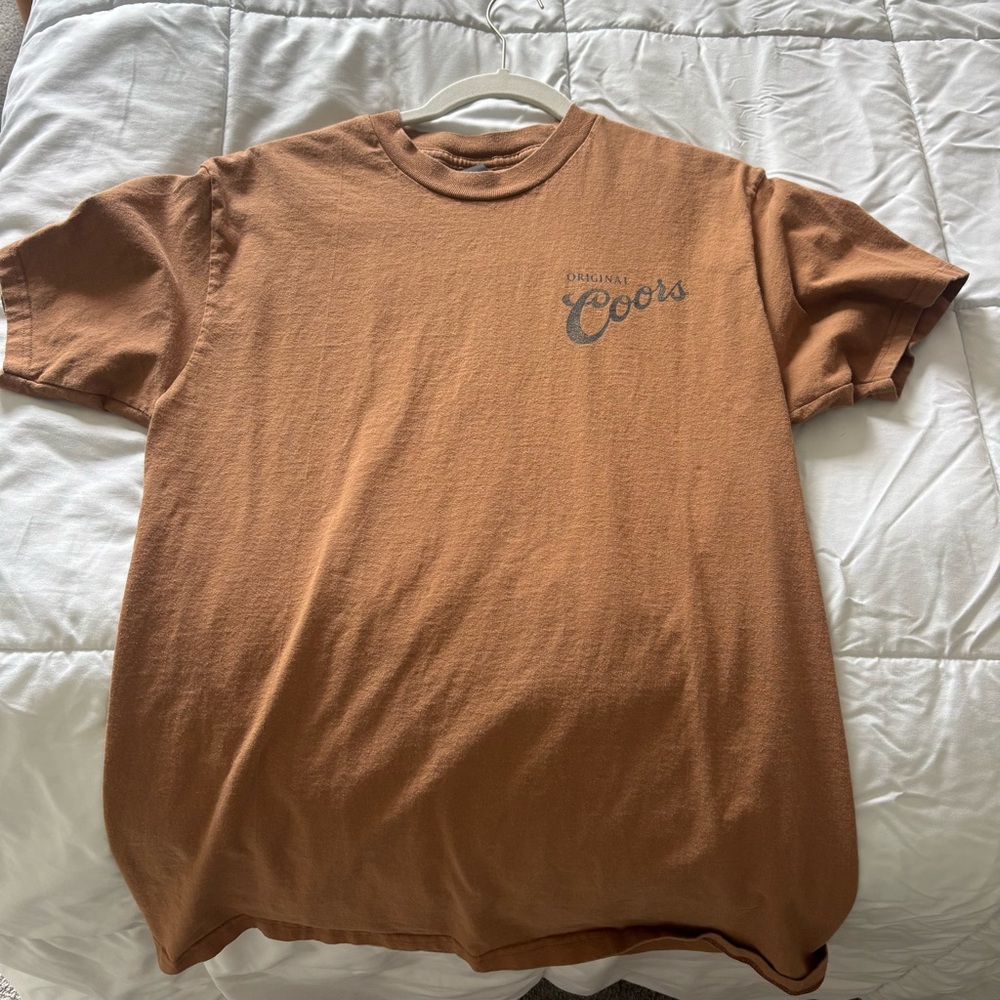 Brown Men's Coors T-Shirt